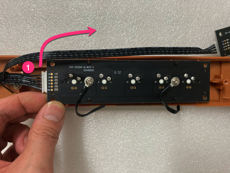 取出轴体 PCB