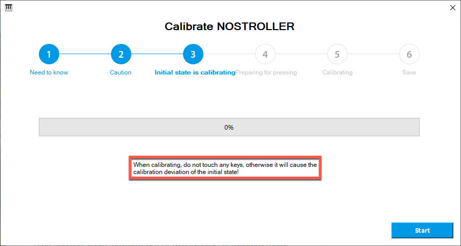 Calibration step 3